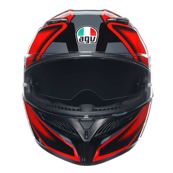 Agv Fullt Ansikte Hjälm K3 E2206 Mplk Svart L