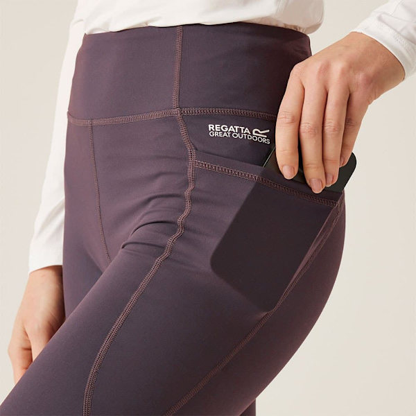 Regatta Holeen Pro Leggings Grå 18 / Regular Kvinde