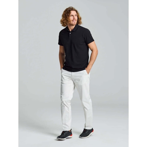 Slam Deck Kortærmet Polo Sort XS Mand