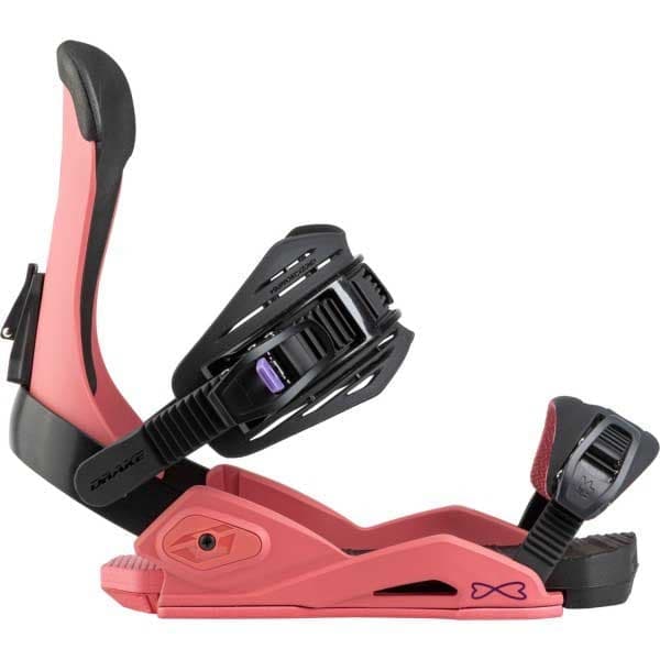 Northwave Drake Reload Snowboardbindningar Röd M