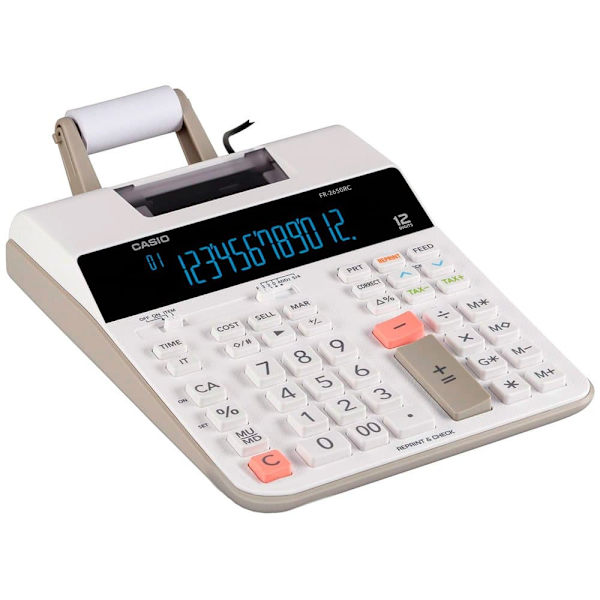 Casio Lommeregner Fr-2650rc Hvid