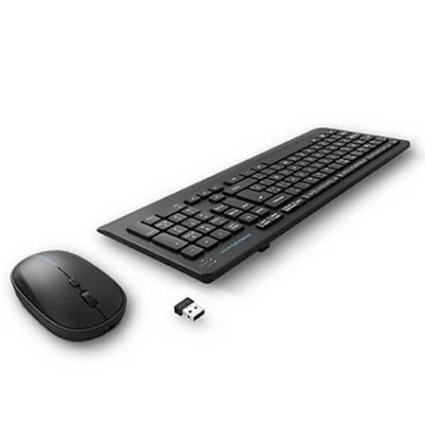 Energy Sistem Trådløs Mus Og Tastatur Office Silent Sort