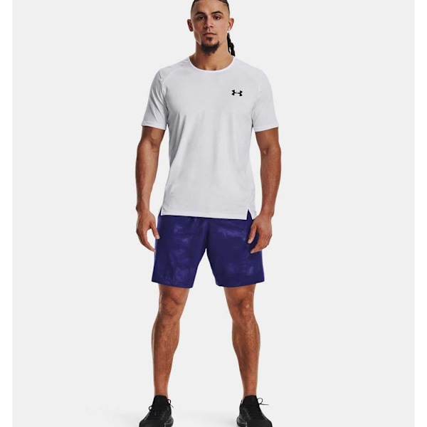 Under Armour Shorts Woven Emboss Blå L / Regular Man