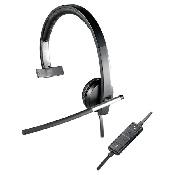 Logitech Hovedtelefoner H650e Mono Sort
