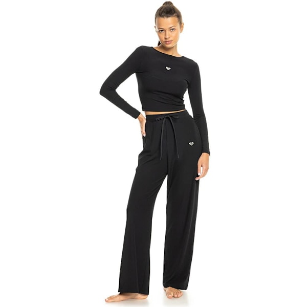 Roxy Rise & Vibe Mjukisbyxor Svart XS Kvinna