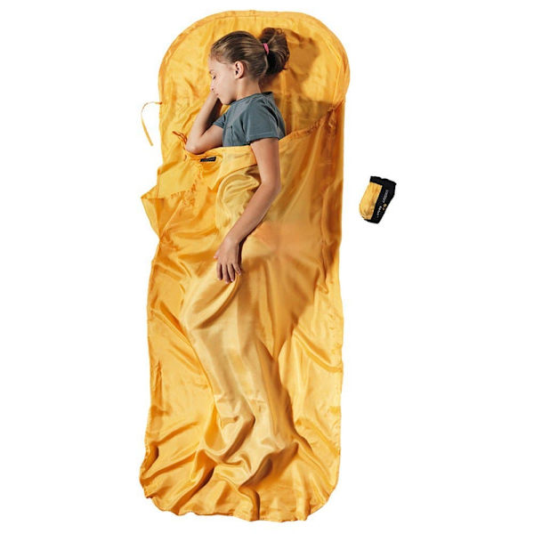 Cocoon Lasten Lakanat Silk Travel Keltainen 180 x 76 cm