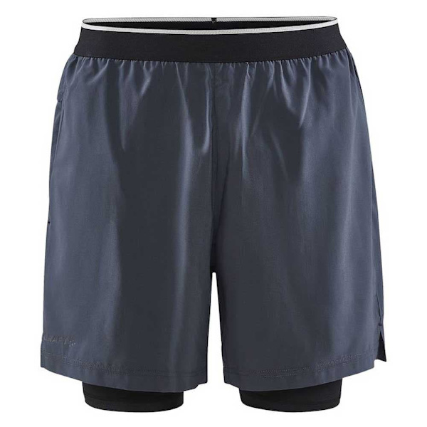 Craft Shortsit Adv Charge 2-in-1 Harmaa S Mies