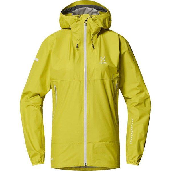 Haglofs L.i.m Goretex Jacka Gul S Kvinna