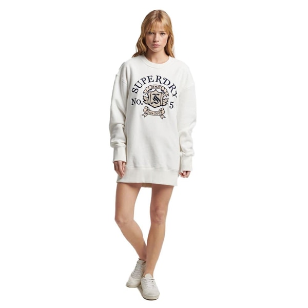 Superdry Klänning Vintage Pride In Craft C Vit 2XS Kvinna
