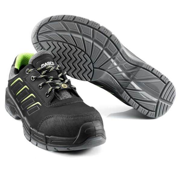 Mascot Brede Sikkerhedssko Footwear Fit F0110 Sort EU 43