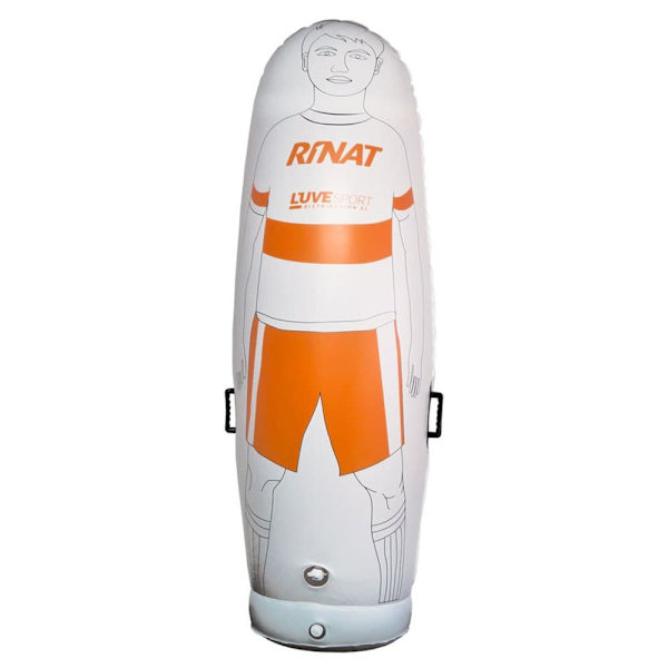 Rinat Uppblåsbar Skyltdocka Nrg Vit,Orange 205 x 56 cm