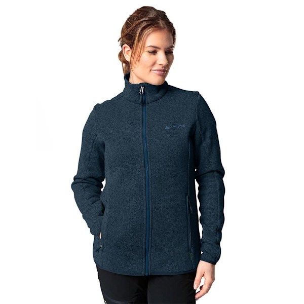 Vaude Fleece Med Fuld Lynlås Rienza Iv Blå 44 Kvinde