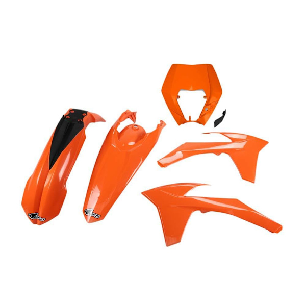 Ufo Plastsæt Ktm Exc/exc-f 2012-2013 With Headlight Ktkit521-127