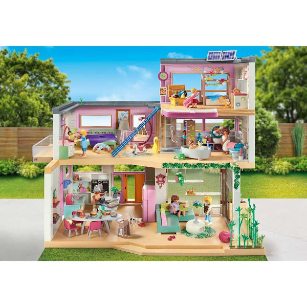 Playmobil Hus Med Trädgård