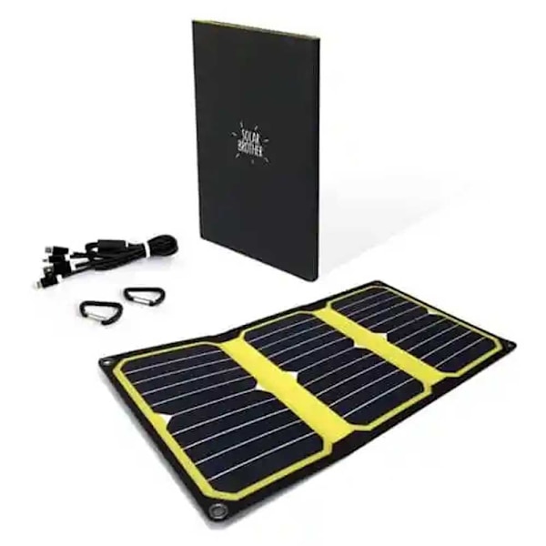 Solar Brother Solar Oplader Sunmoove 16w Sort