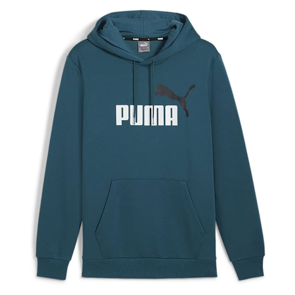 Puma Ess+ 2 Col Big Logo Hættetrøje Blå XS Mand