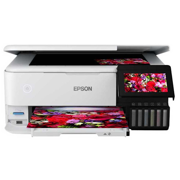 Epson Multifunktionsprinter Ecotank Et-8500 Hvid One Size / EU Plug