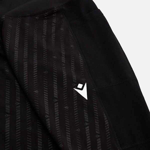 Macron Clover Leggings Sort L Kvinde