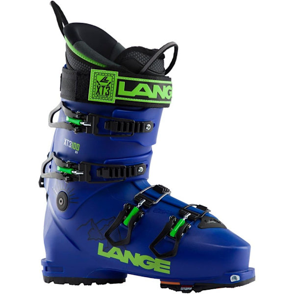 Lange Kvinna Alpina Skidskor Xt3 Free 100 Mv Gw Blå 26.5