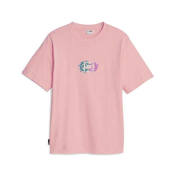 Puma Select Kortärmad T-shirt Doto Relaxed Gra Rosa L Kvinna