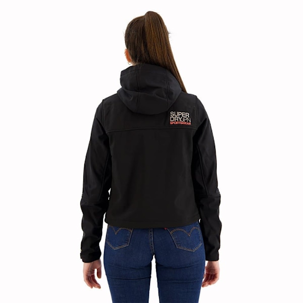 Superdry Soft Shell Trekker Jacka Svart XL Kvinna