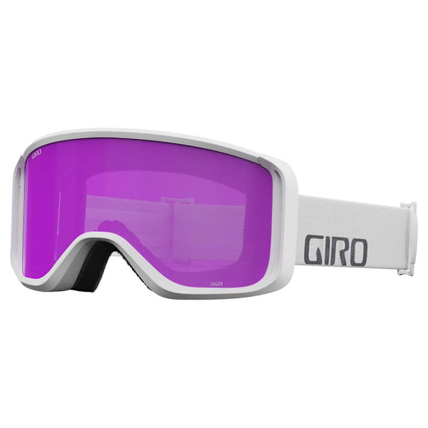 Giro Sagen Skidglasögon För Kvinnor Vit Amber Pink/CAT2+Yellow/CAT1