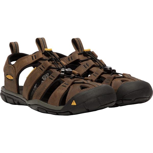 Keen Sandaler Clearwater Cnx Leather Brun EU 43 Man