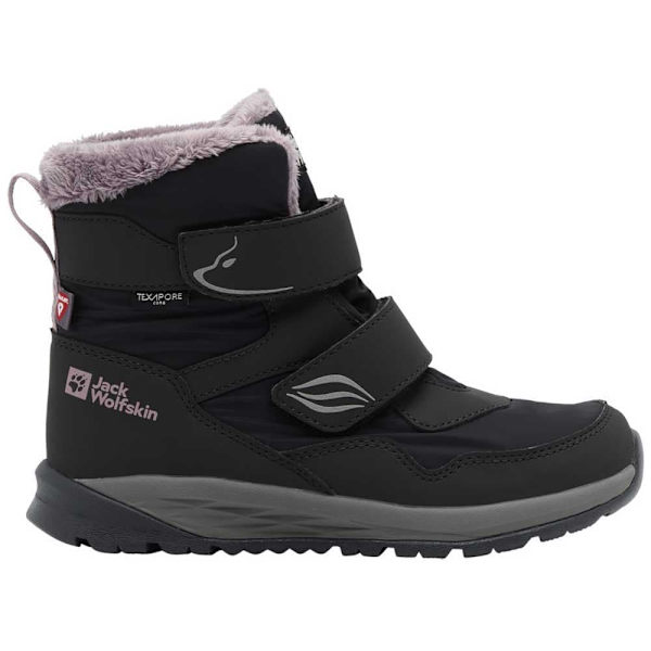 Jack Wolfskin Polar Bear-g Texapore Mid Vc Sne Støvler Sort EU 31