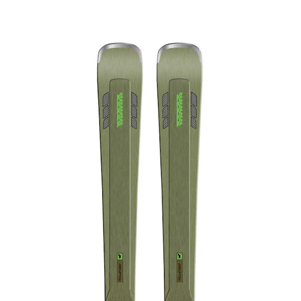 K2 Disruption 78c+m3 11 Compact Quikclik Alpin Ski Pakke Grøn 163