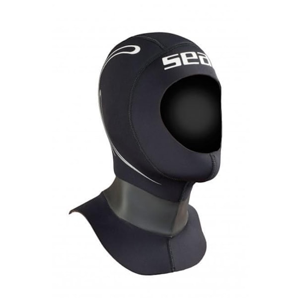 Seacsub Hætte Tekno 5 Mm Sort XL