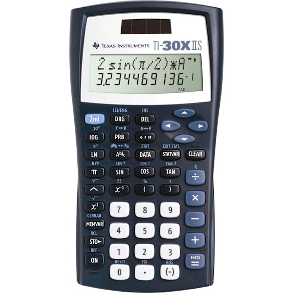 Texas Instruments Lommeregner Ti 30x Ii Solar Blå