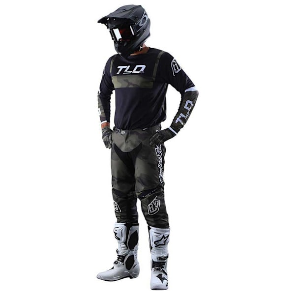 Troy Lee Designs Langærmet T-shirt Gp Brazen Sort M Mand