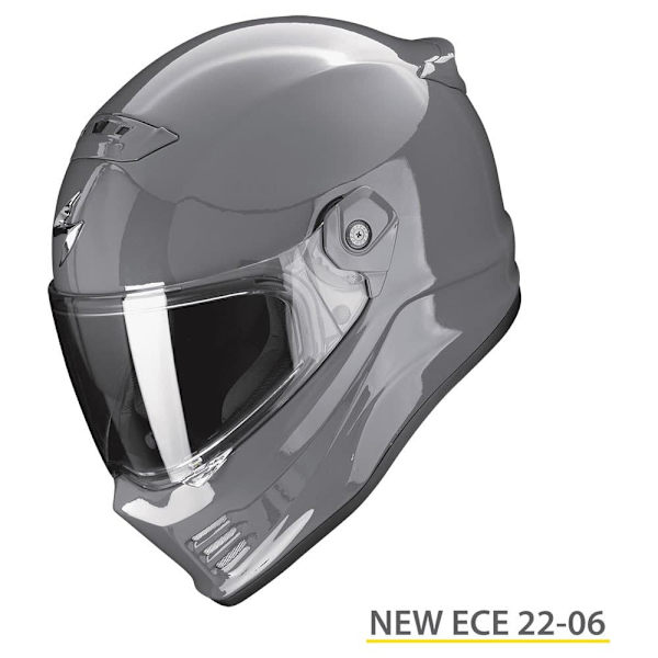Scorpion Covert Fx Solid Fullface-hjelm Grå XL