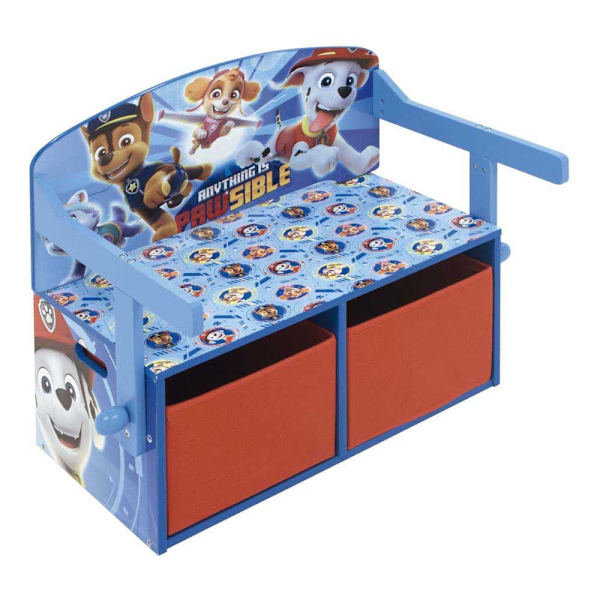 Paw Patrol 3 1 1 Säilytyspenkki Kirkas
