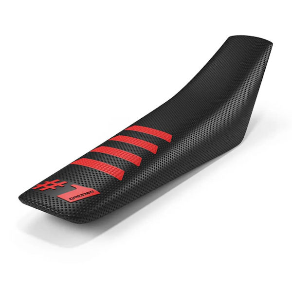Onegripper Ribbed Sædebetræk Sort