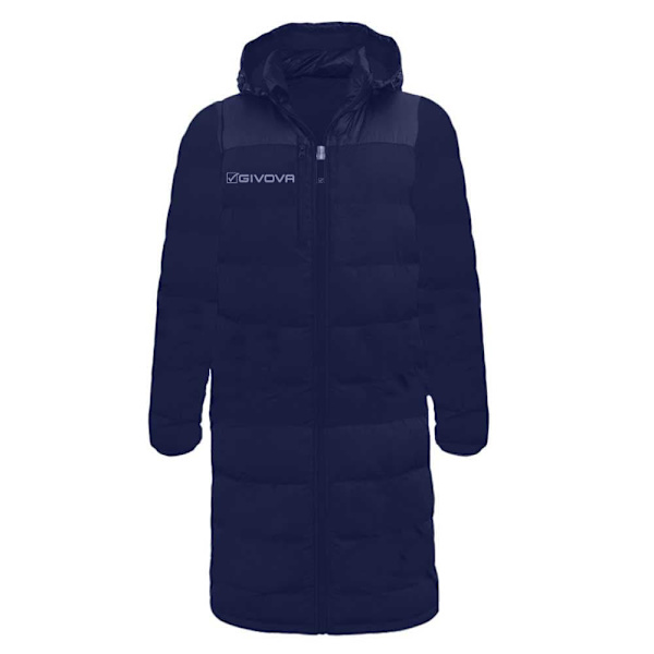 Givova Pitkä Takki Panchina Sininen 2XL Mies