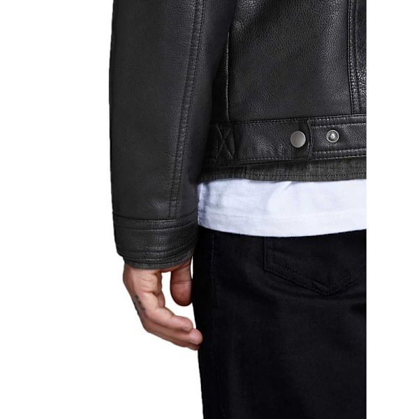 Jack & Jones Jakke Rocky Sort M Mand