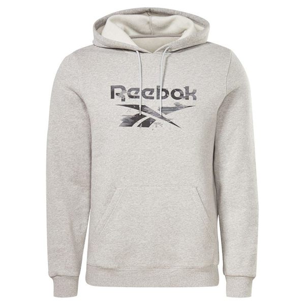 Reebok Luvtröja Identity Modern Camo Fleece Grå S Man