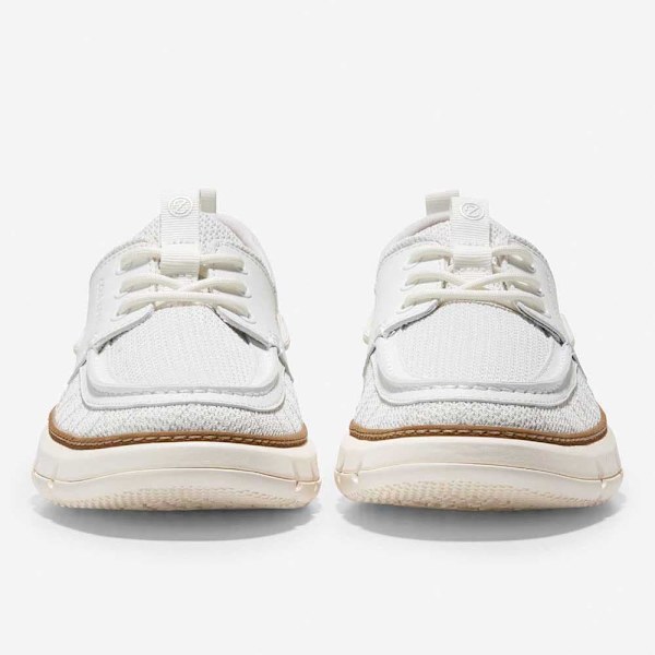Cole Haan Vene Kengät 4 Zerogrand Regatta Valkoinen EU 44 Mies