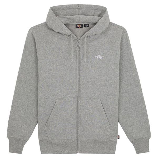 Dickies Summerdale Zip Through Sweatshirt Grå M Mand