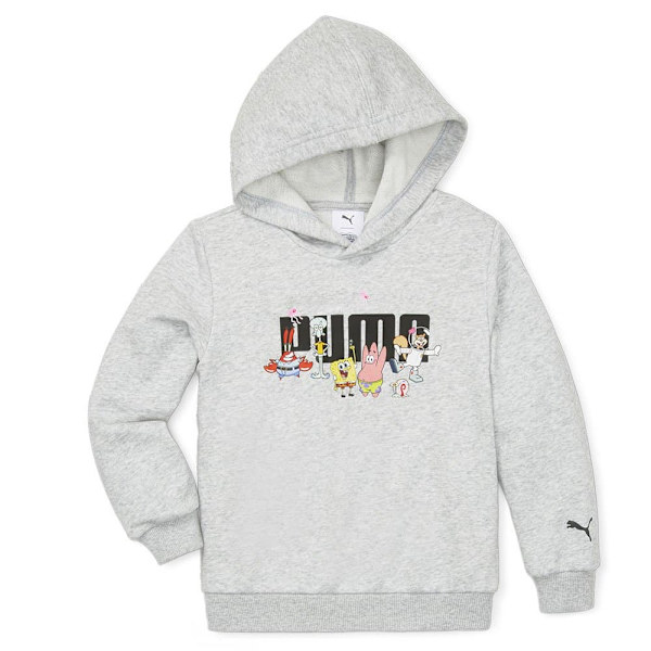 Puma Luvtröja X Spongebob Grå 12-24 Months Pojke