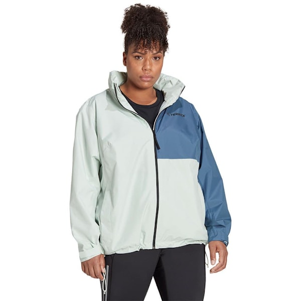 Adidas Mt Jakke Grøn,Hvid 4X Kvinde