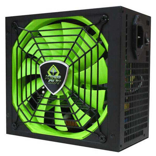 Keep Out Fx1000mu 1000w 85 Plus Modulaarinen Virtalähde musta, Vihreä