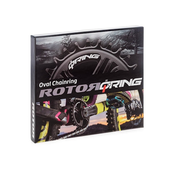 Rotor Kedjering Q-ring Oval Direct Mount Mtb Svart 38t