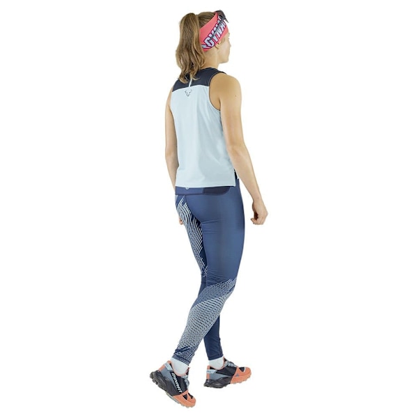 Dynafit Ärmlös T-shirt Sky Crop Blå S Kvinna