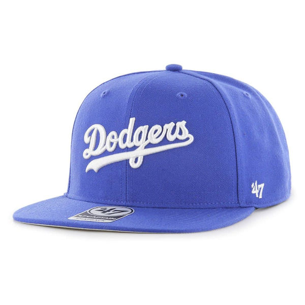 47 Keps Mlb Los Angeles Dodgers No Shot Script Under Captain Blå  Man