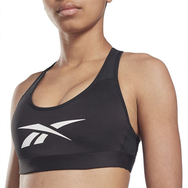Reebok Sport-bh Lux Vector Racer Svart S Kvinna