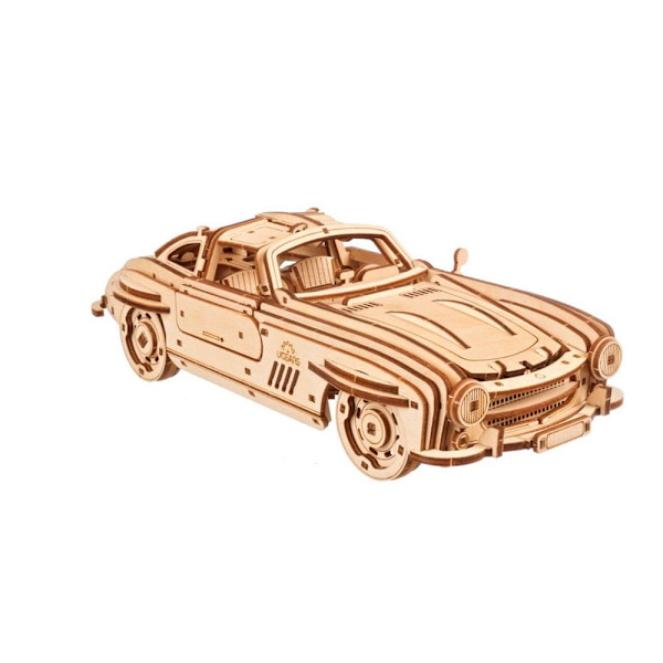Ugears Bevingad Sport Coupe Trä Mekanisk Modell Guld