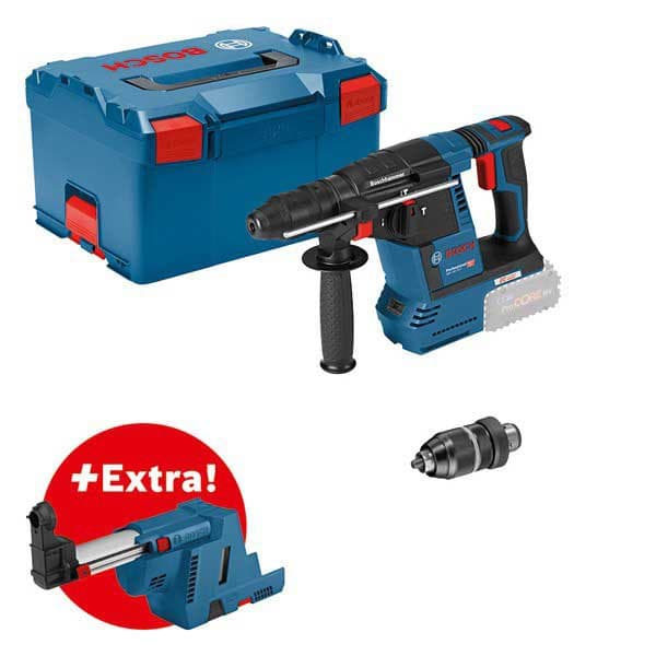 Bosch Gbh18v-26f+gde18v-16+l-boxx238 Hammarborr Utan Batteri