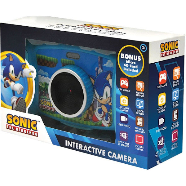 Sonic Interaktiivinen Kamera Sininen
